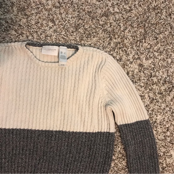 Liz Claiborne Cable Knit Sweater - Picture 3 of 9
